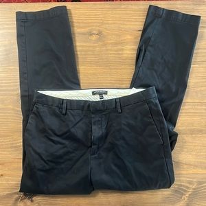 Banana Republic Rapid Movement Aiden Slim Chino Black 34x32 Slim NWOT